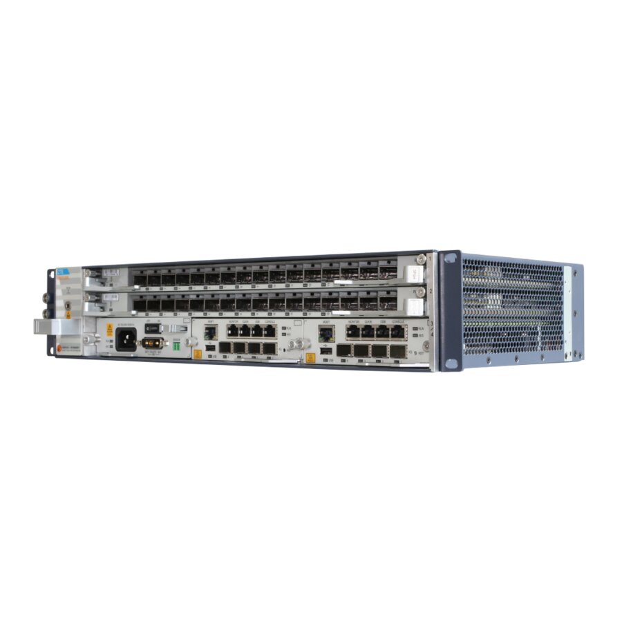 ZTE ZXA10 C620 OLT chassis, front view