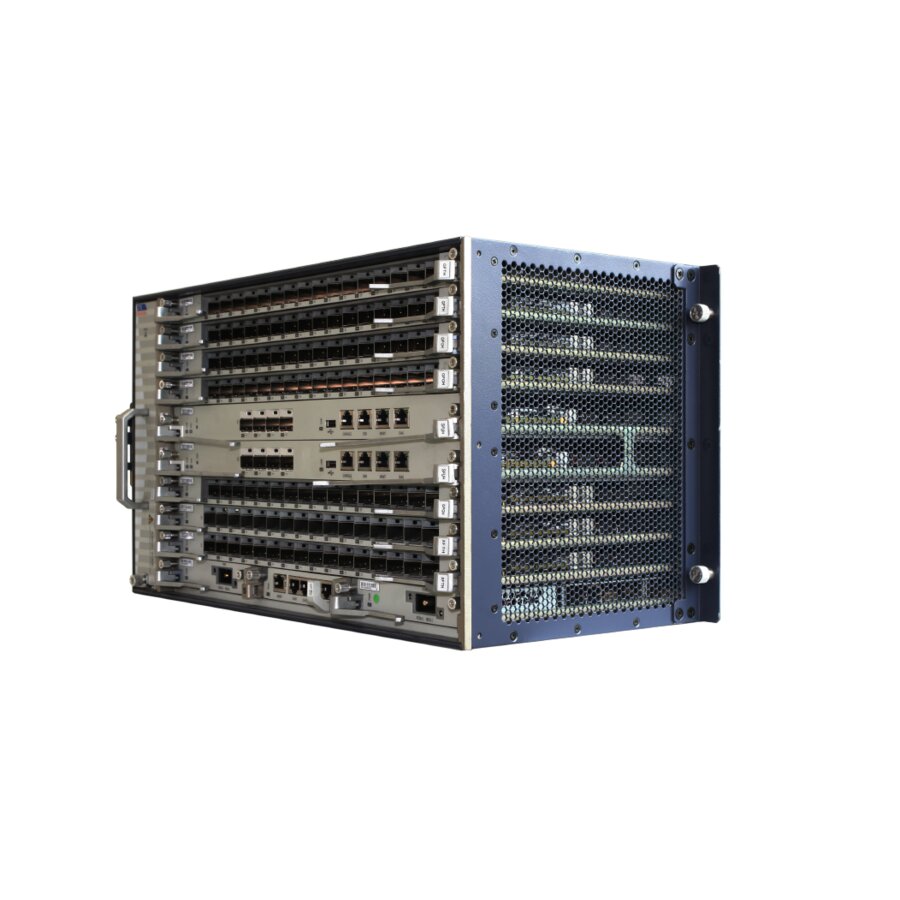 ZTE ZXA10 C650 OLT chassis, front view